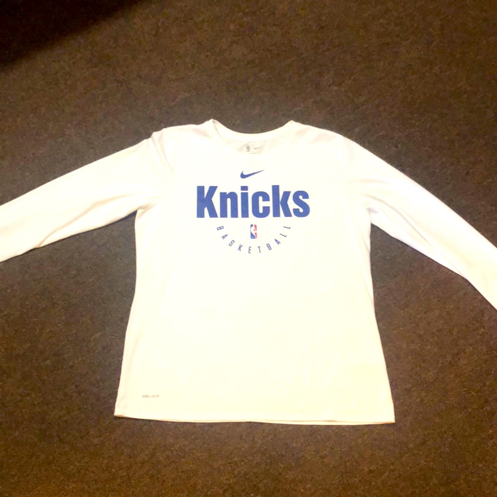 Knicks basketball dri fit shirt